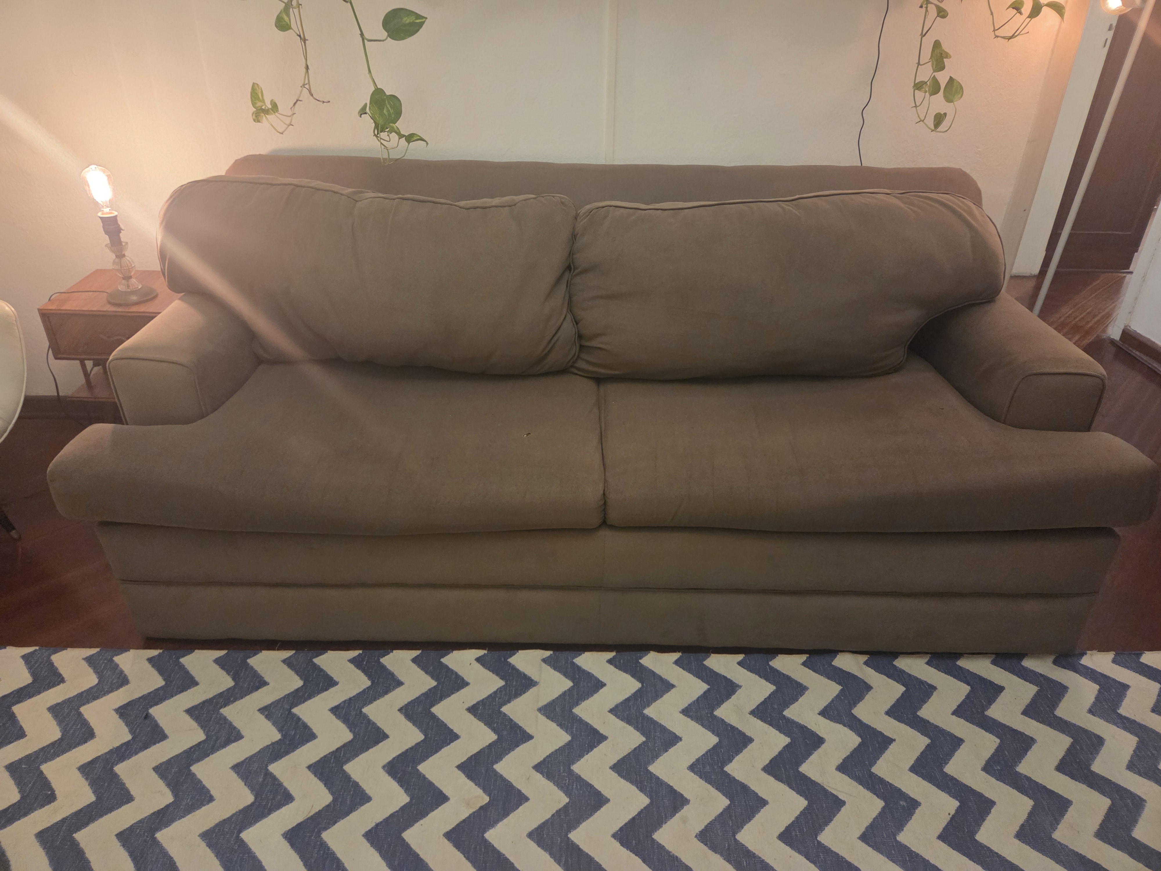 Sofá cama colchão embutido
