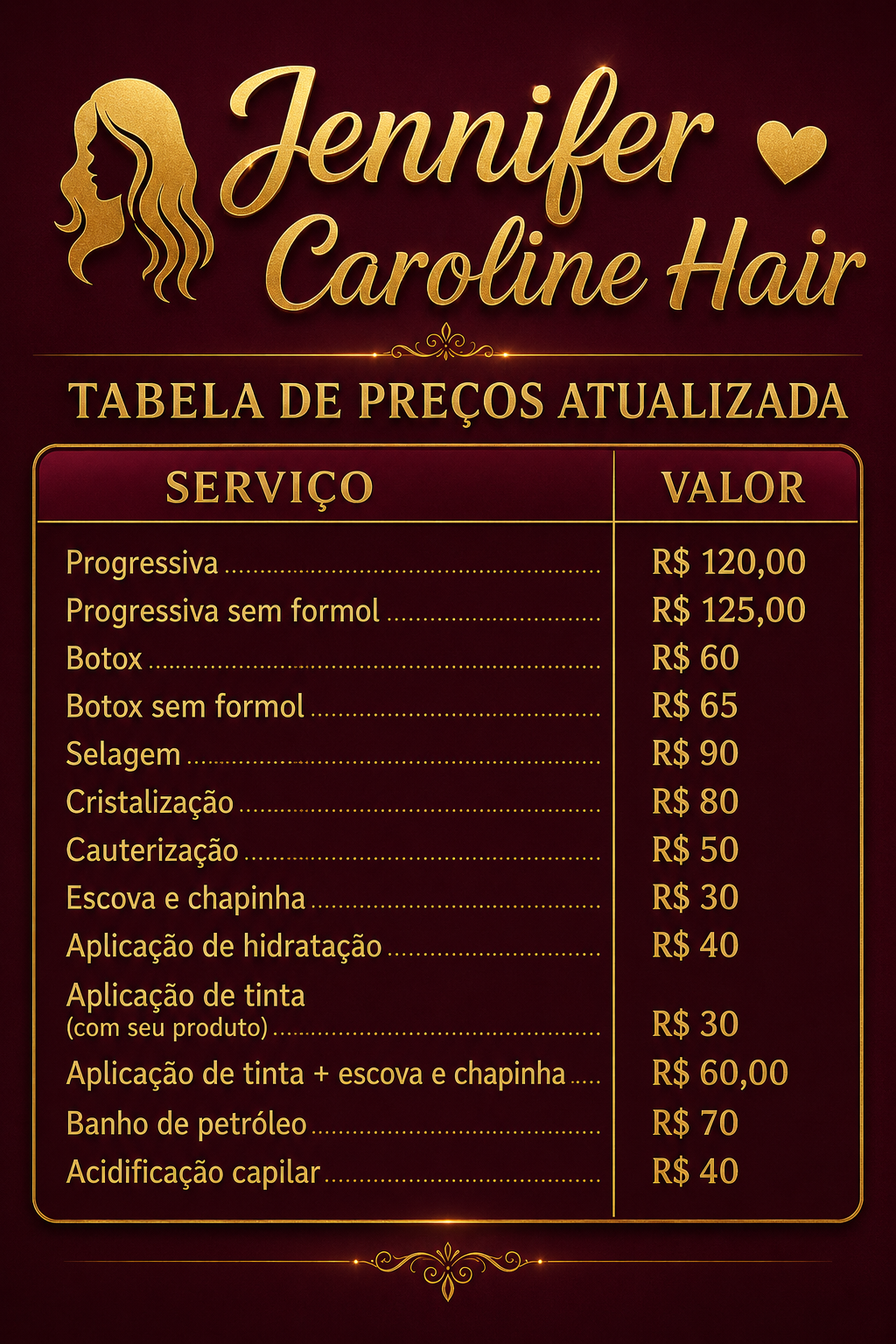 Alisamentos e tratamentos